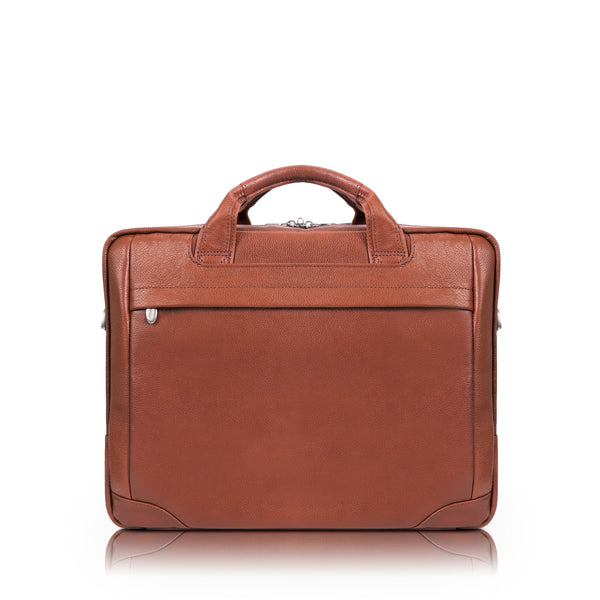 MONTCLARE | 13" Leather Laptop & Tablet Briefcase