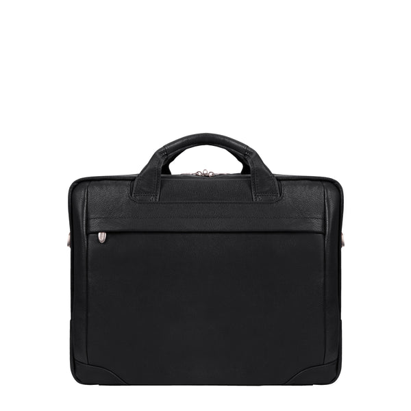 MONTCLARE | 13" Leather Laptop & Tablet Briefcase