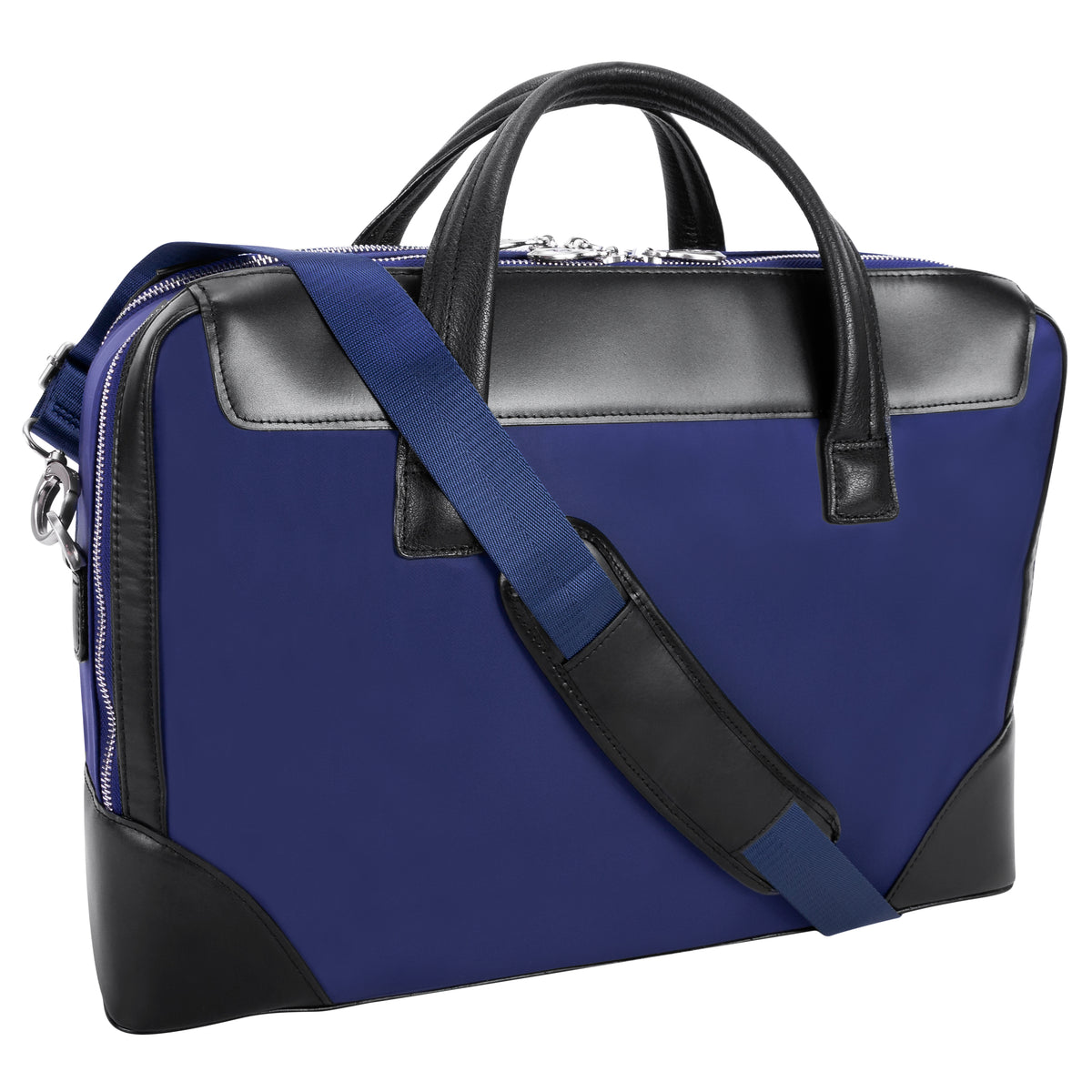 HARPSWELL | 17” Nylon Dual-Compartment Laptop Briefcase – McKleinUSA