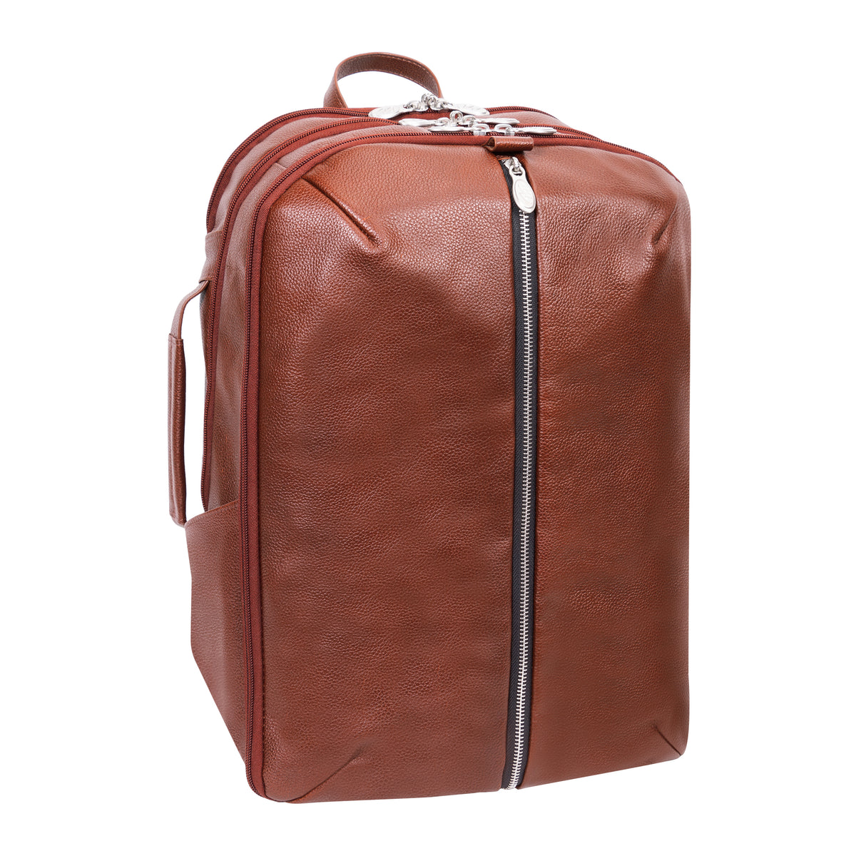 17” Leather Carry-All: Weekend Laptop Backpack – McKleinUSA