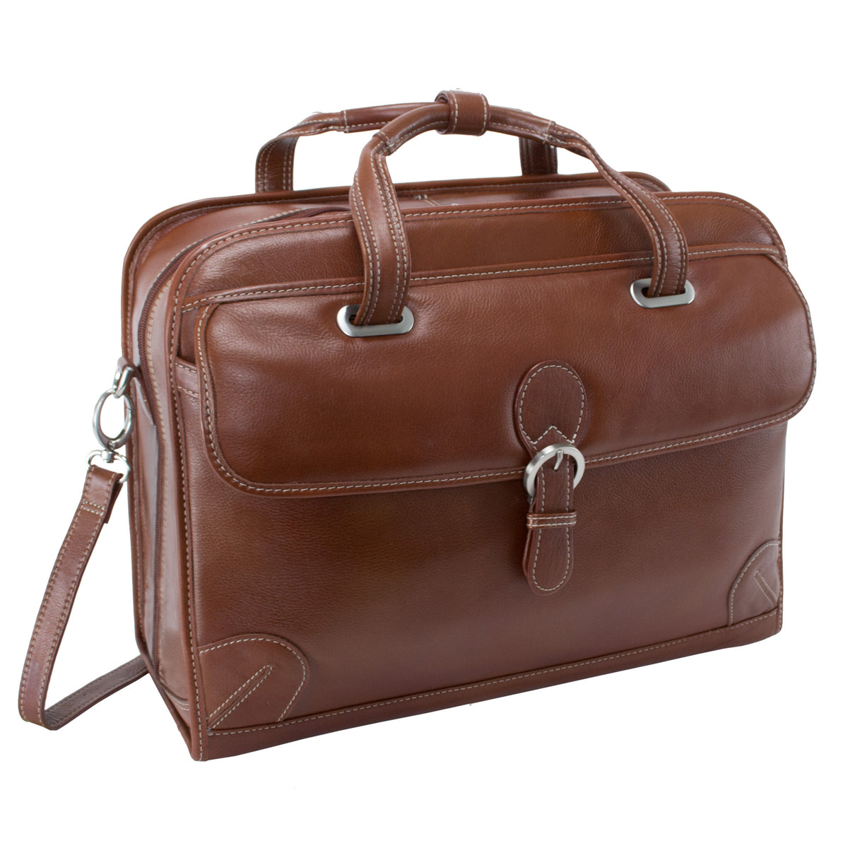 Leather laptop work bag hot sale