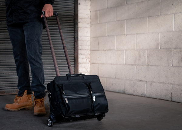 CLINTON | 17” Nylon Detachable-Wheeled Laptop Case