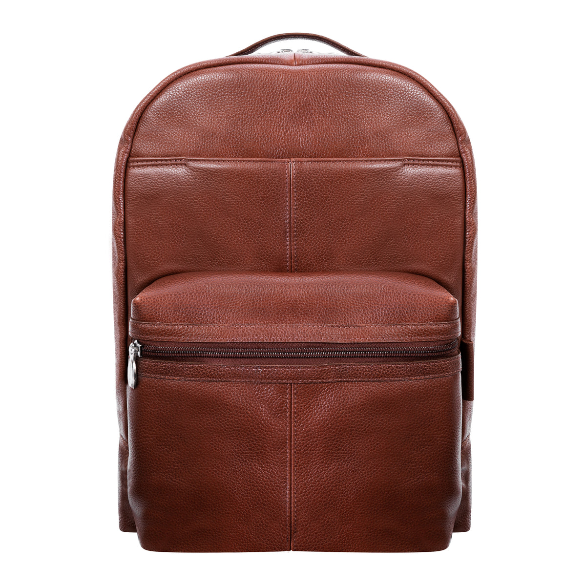 15 inch laptop backpack leather The Square 2 side pockets Brown Leather Laptop Backpack 15