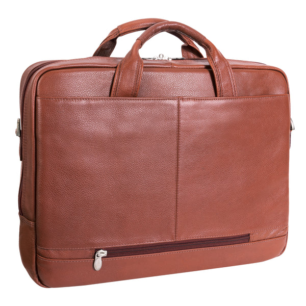 Versatile Large Leather Briefcase