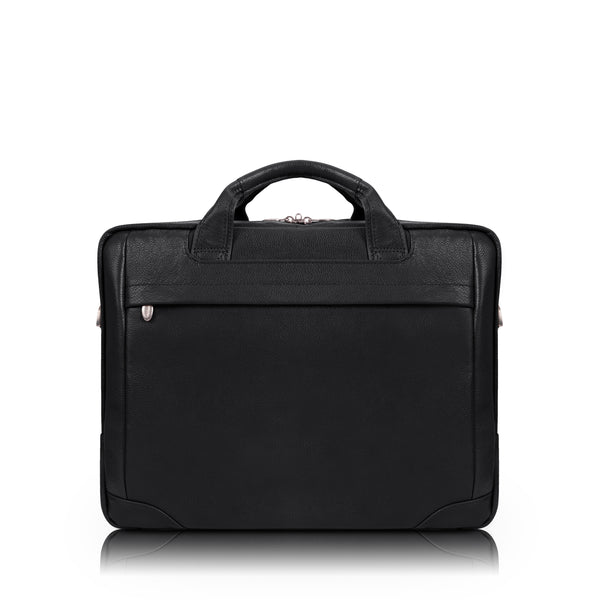 MONTCLARE | 13" Leather Laptop & Tablet Briefcase