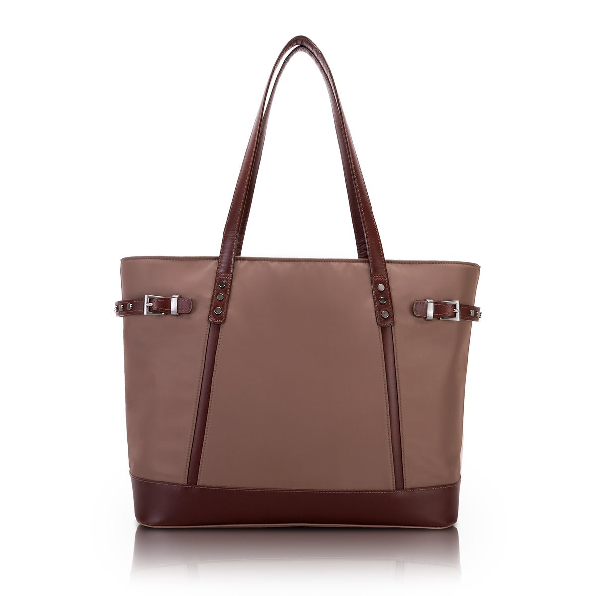 Stylish 17” Leather Laptop Bag - Aria – McKleinUSA