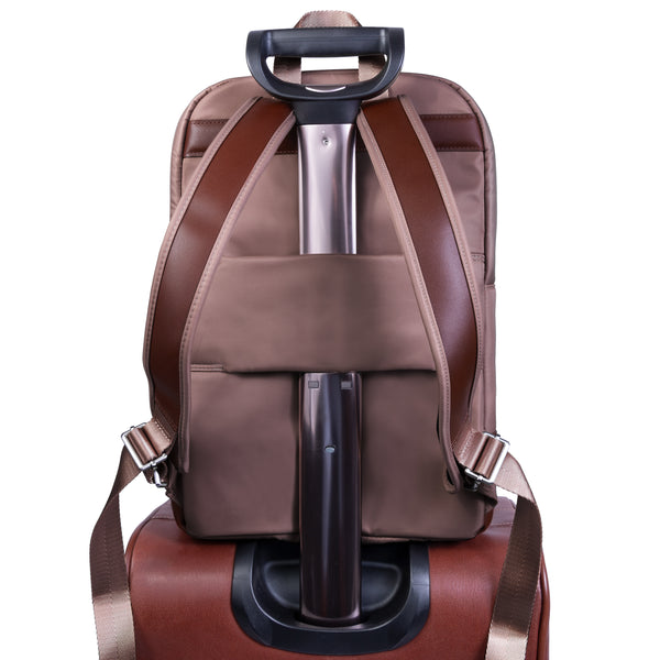 McKlein USA Brown Laptop Backpack