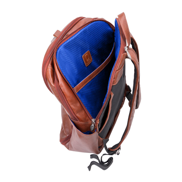 Travel in Style with Leather Backpack