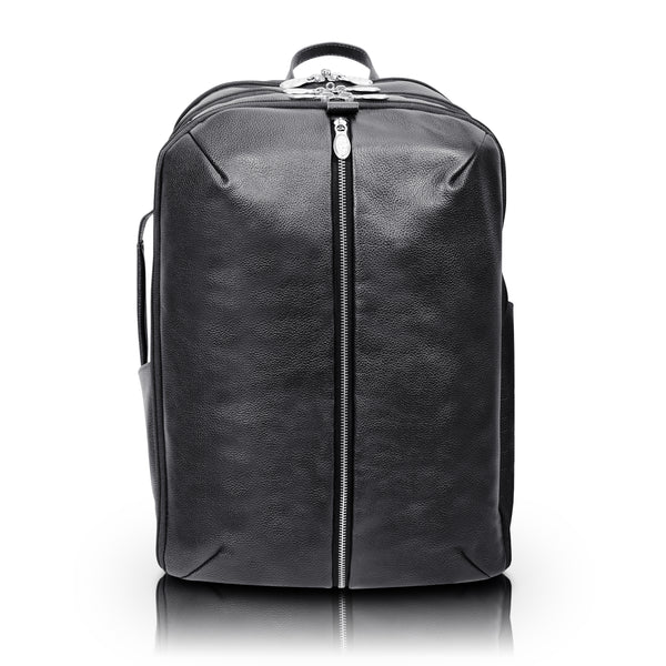 Luxury Leather 17” Tech Backpack