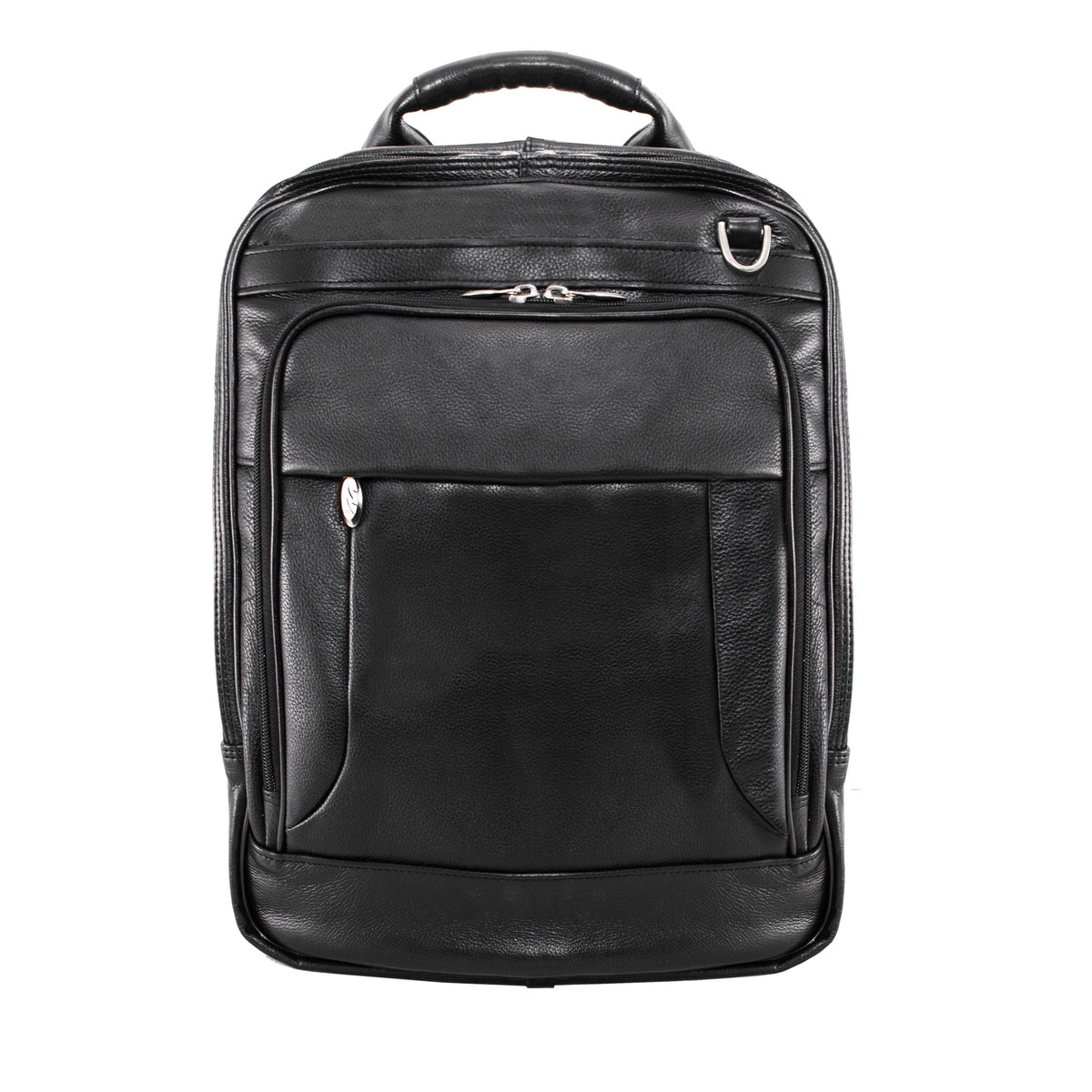 Premium 15” Leather 3-Way Laptop Backpack – McKleinUSA