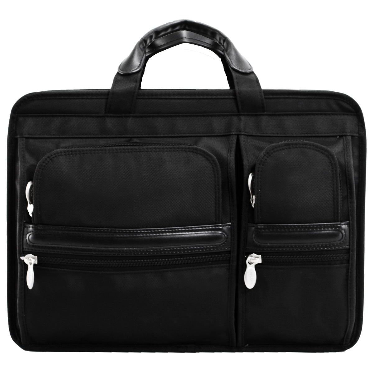 ☆HAH ARCHIVE☆ Cushioned Nylon Laptop Case 15 Inch Black Br Cushioned Nylon Laptop Case 15-Inch (Black/Brown/Silver