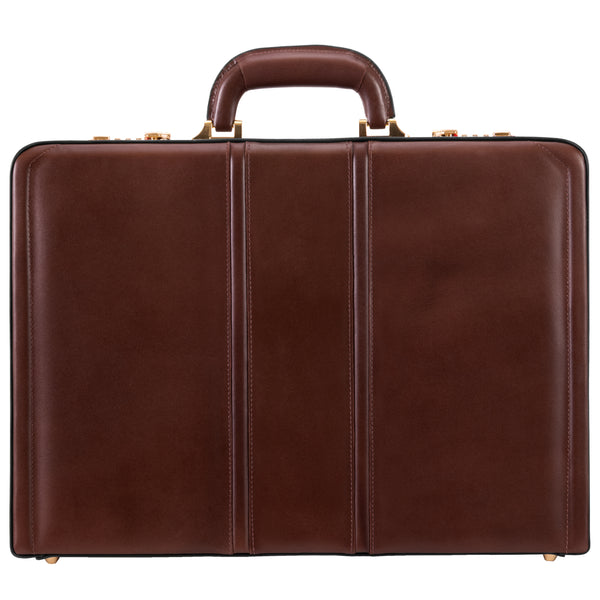 Professional Leather Briefcase - Daley - McKleinUSA