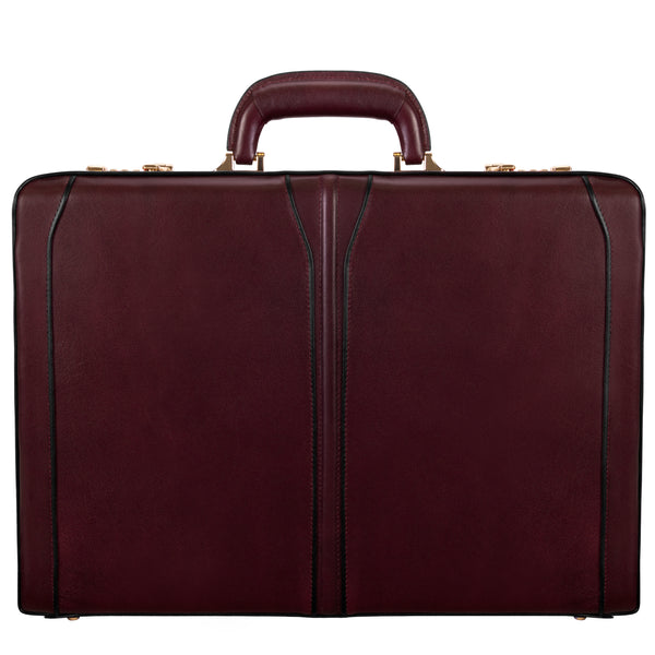 McKlein USA Men's Luxury Leather Briefcase