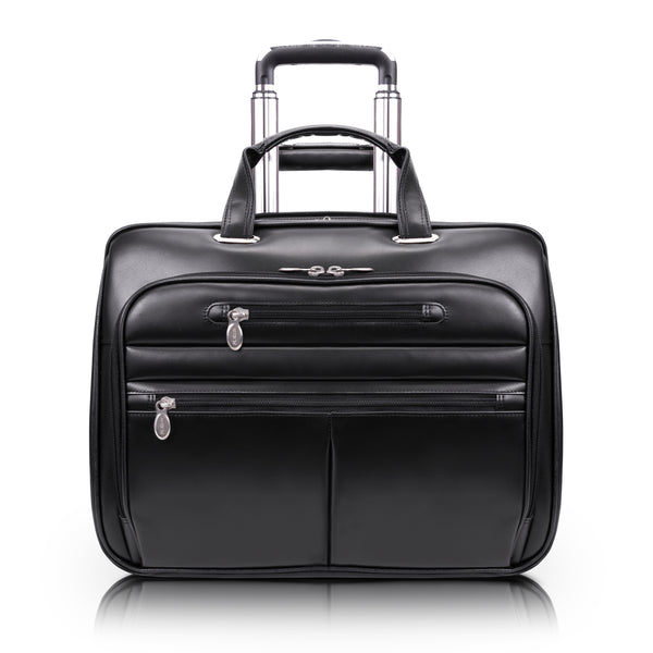 17" Wheeled Briefcase Front View