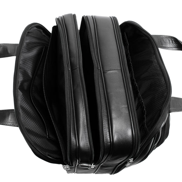 McKleinUSA Chicago - Premium Leather Detachable-Wheeled Case