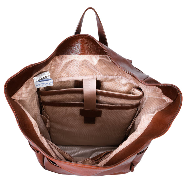 Dual-Access Carry-All: 17” Laptop Bag