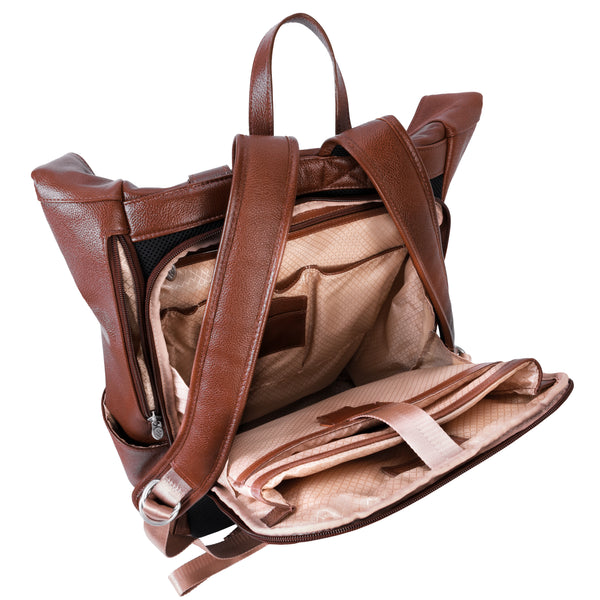 17” Stylish Leather Dual-Access Carrier
