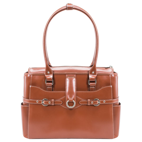 McKlein 15” Leather Laptop Briefcase - Your Work Companion