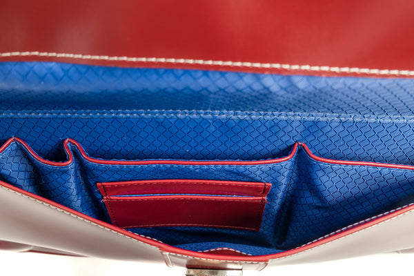 McKlein Lakewood - 15” Red Detachable-Wheeled Bag