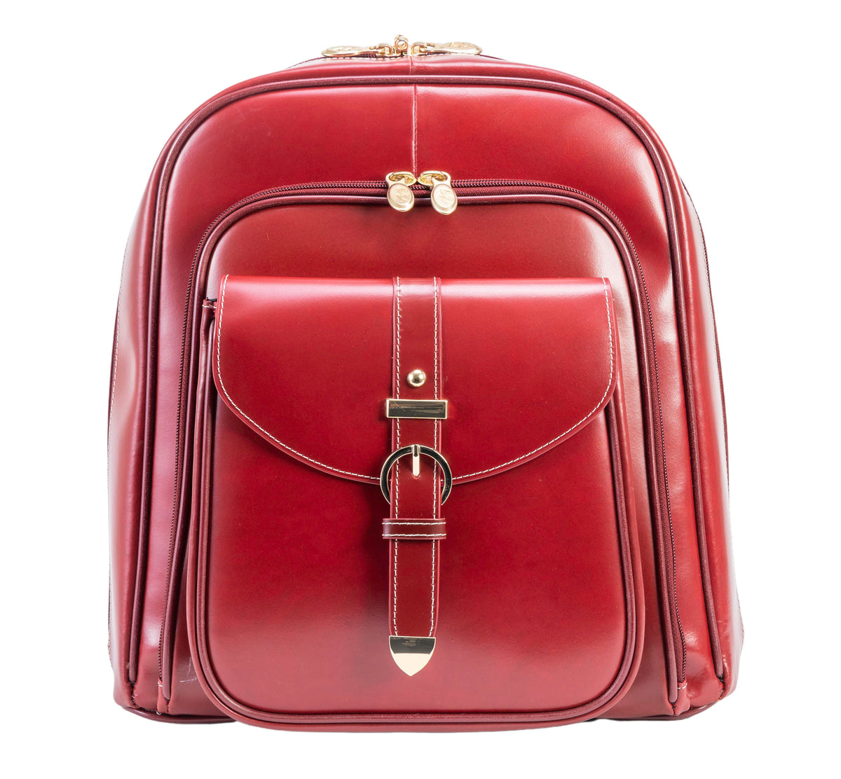business backpack with8 leather accents Olympia 11
