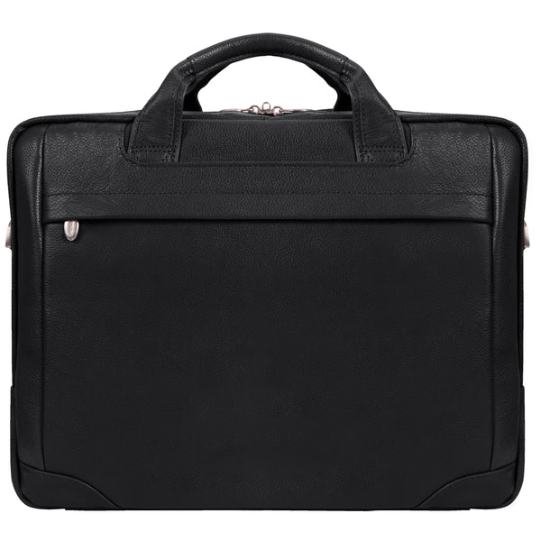 BRIDGEPORT | 17" Large Leather Laptop & Tablet Briefcase