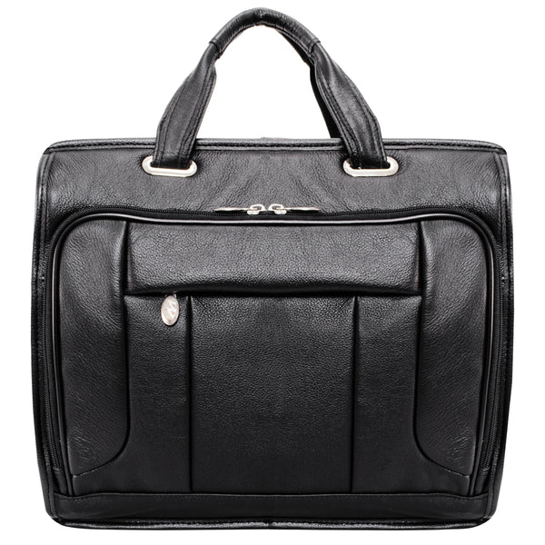 RIVER WEST | 15" Leather Laptop Briefcase