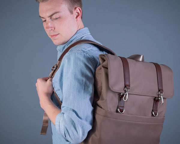 ELEMENT | 17” Nylon Flap Over Laptop Backpack