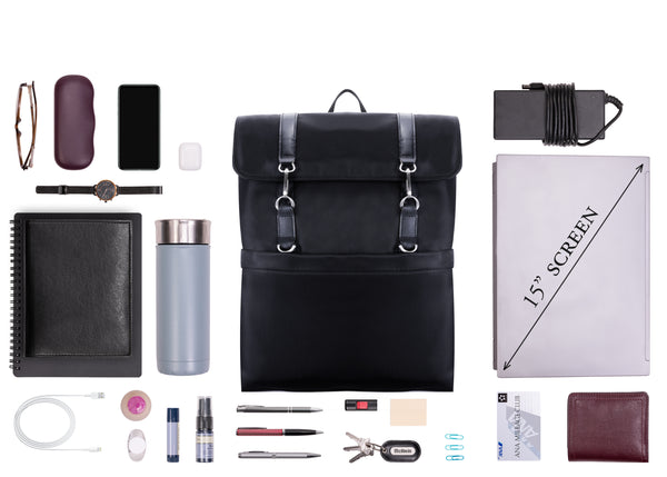 ELEMENT | 17” Nylon Flap Over Laptop Backpack