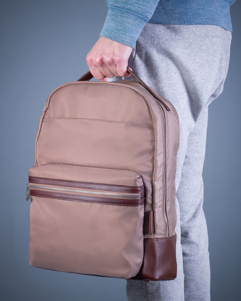 PARKER | 15” Nylon Dual-Compartment Laptop Backpack