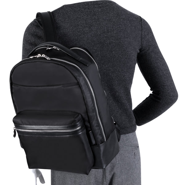 PARKER | 15” Nylon Dual-Compartment Laptop Backpack