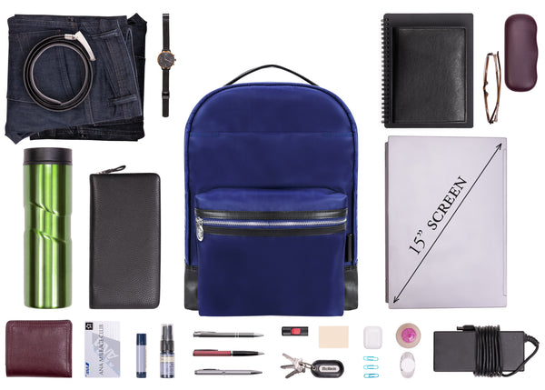 PARKER | 15” Nylon Dual-Compartment Laptop Backpack