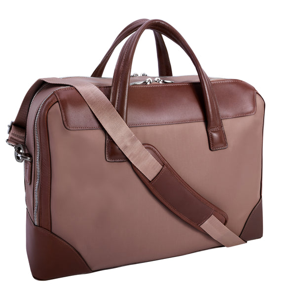 HARPSWELL | 17” Nylon Dual-Compartment Laptop Briefcase