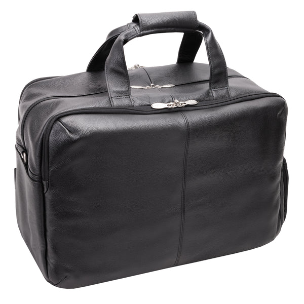 AVONDALE | Leather Carry-All 17" Laptop Duffel