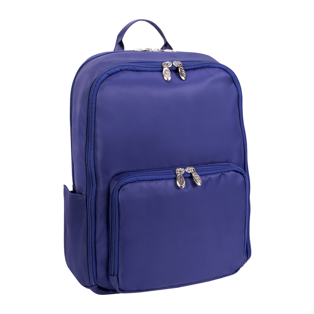 2 compartment laptop backpack McKlein 19035 Transporter 15" Nylon Dual-Compartment Laptop Backpack, Black