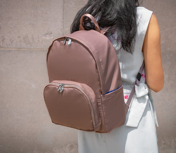 NEOSPORT | 15” Nylon Classic U Shape Laptop Backpack