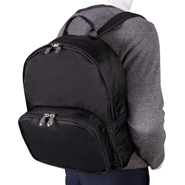 NEOSPORT | 15” Nylon Classic U Shape Laptop Backpack