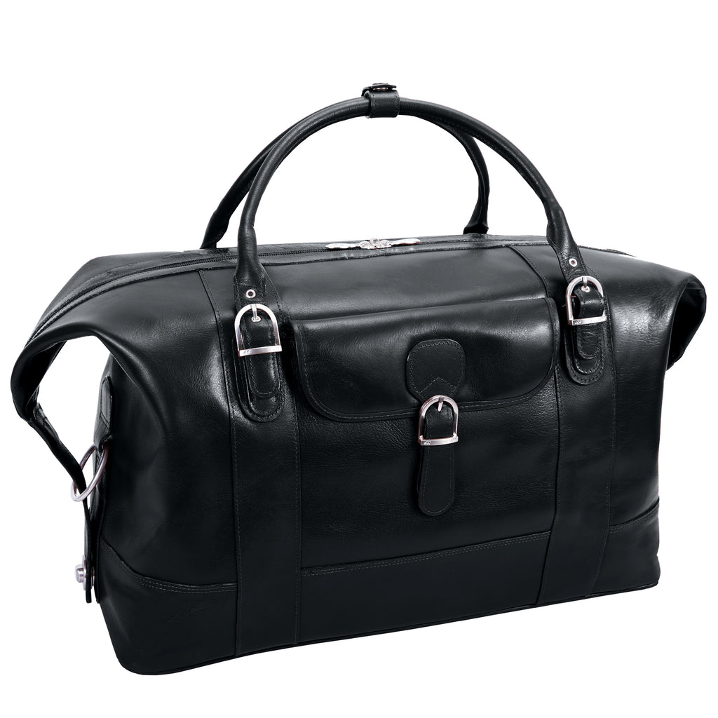 Mcklein leather duffle Clearance