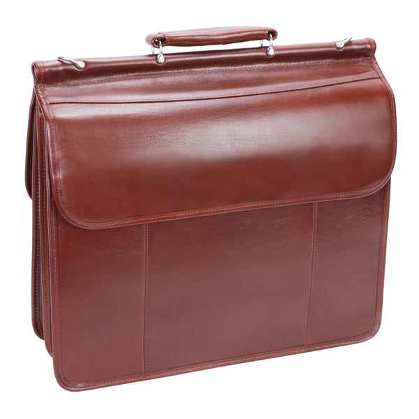 SIGNORINI | 15" Leather Laptop Briefcase