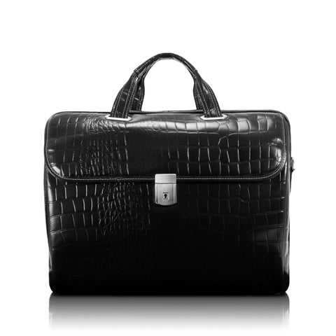 SETTEMBRE | 15" Medium Leather Laptop Briefcase