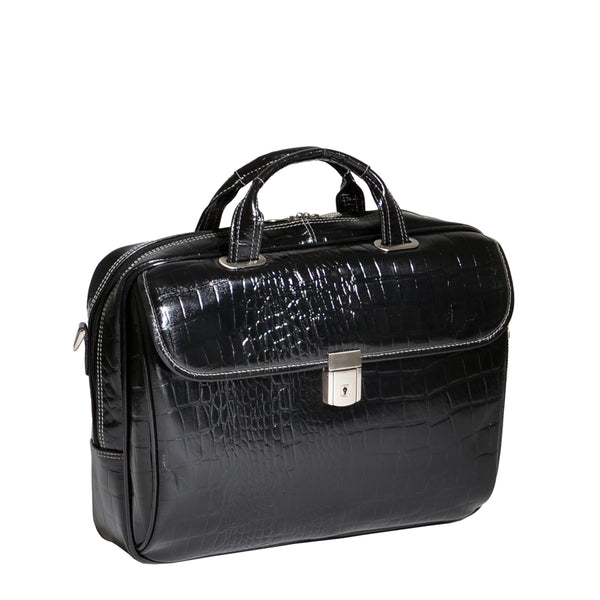 SERVANO | 13" Leather Tablet Briefcase