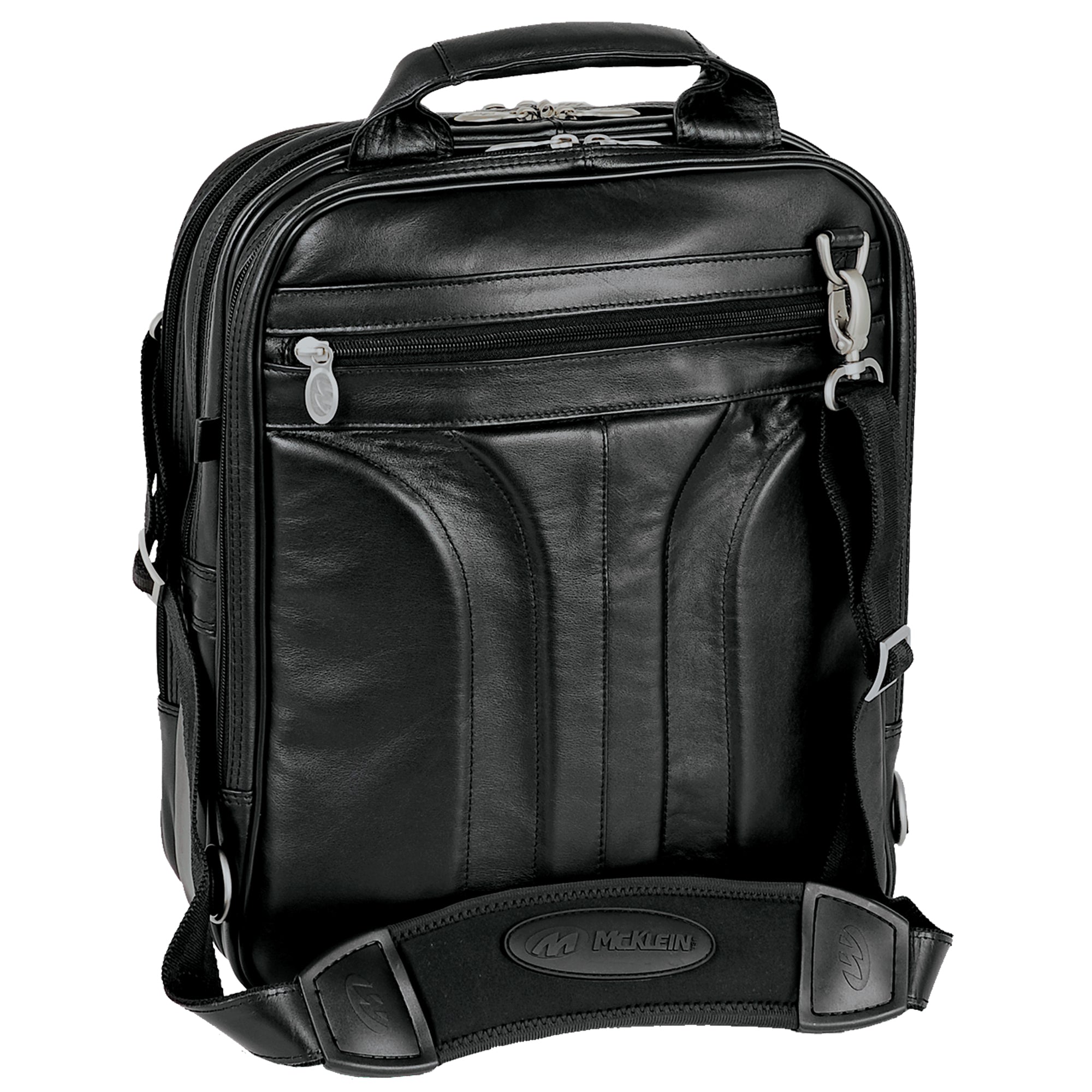 Premium 15” Leather 3-Way Laptop Backpack Premium 15” Leather 3-Way Laptop Backpack