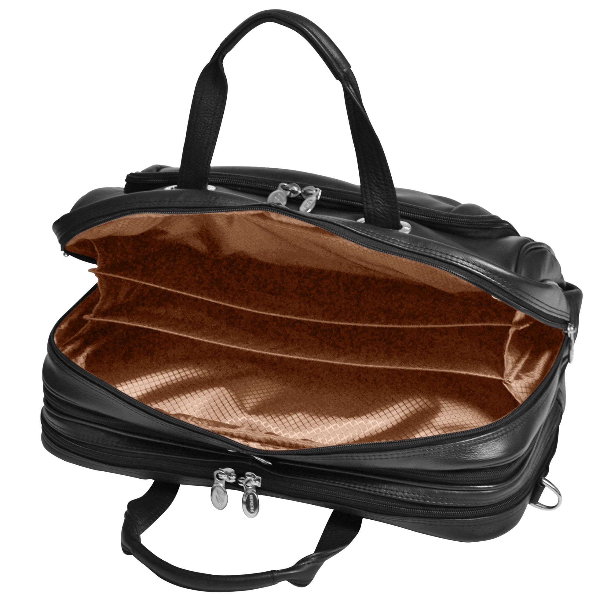 WEST LOOP | 17” Leather Expandable Laptop Briefcase – McKleinUSA