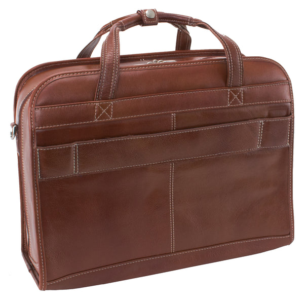 McKlein Carugetto - Leather Detachable-Wheeled Laptop Bag