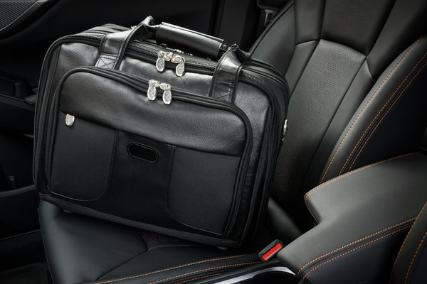 CHICAGO | 17” Nylon Detachable-Wheeled Overnight Laptop Case
