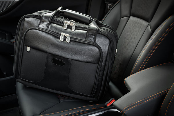 CHICAGO | 17” Nylon Detachable-Wheeled Overnight Laptop Case