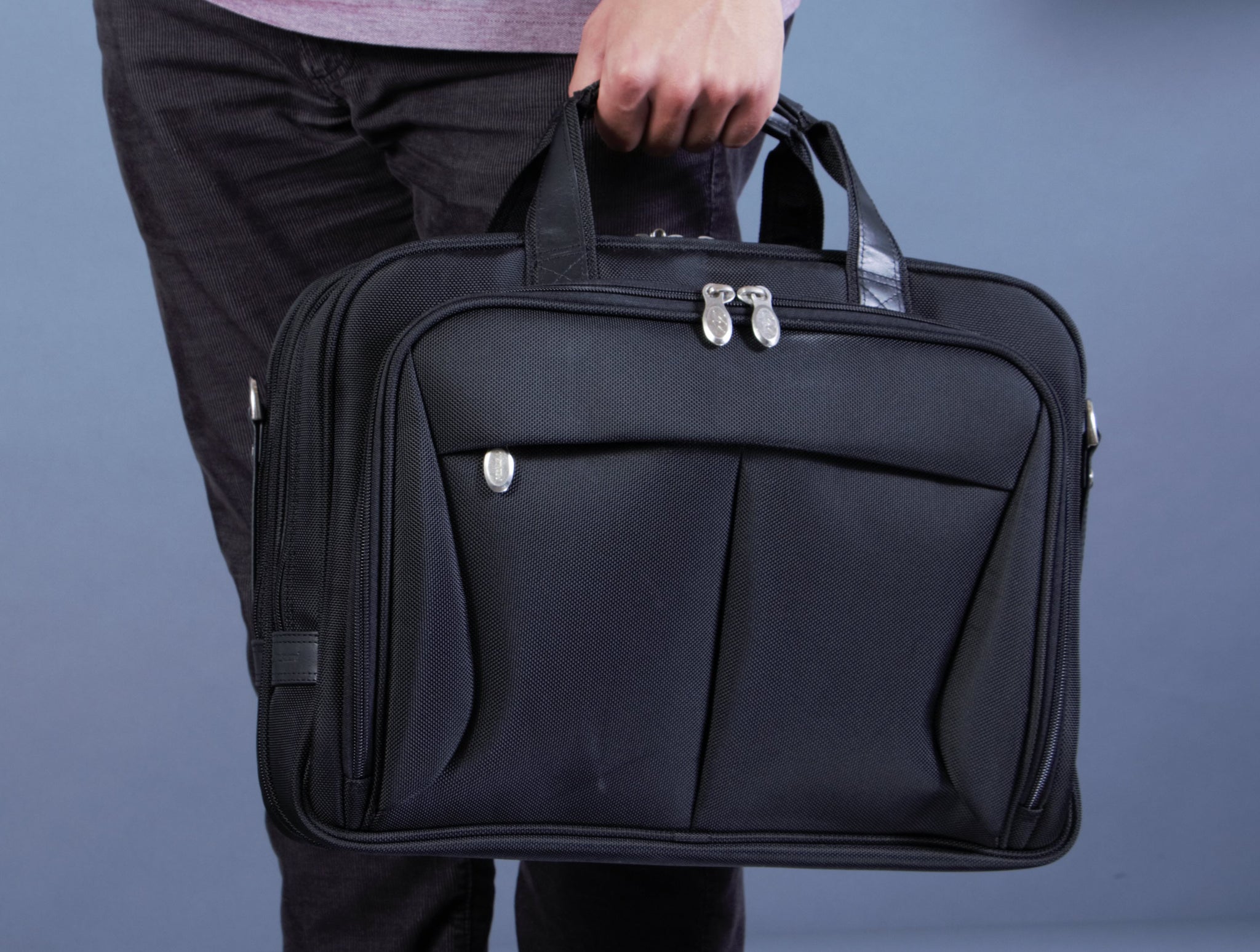 PEARSON | 17” Nylon Expandable Laptop Briefcase – McKleinUSA