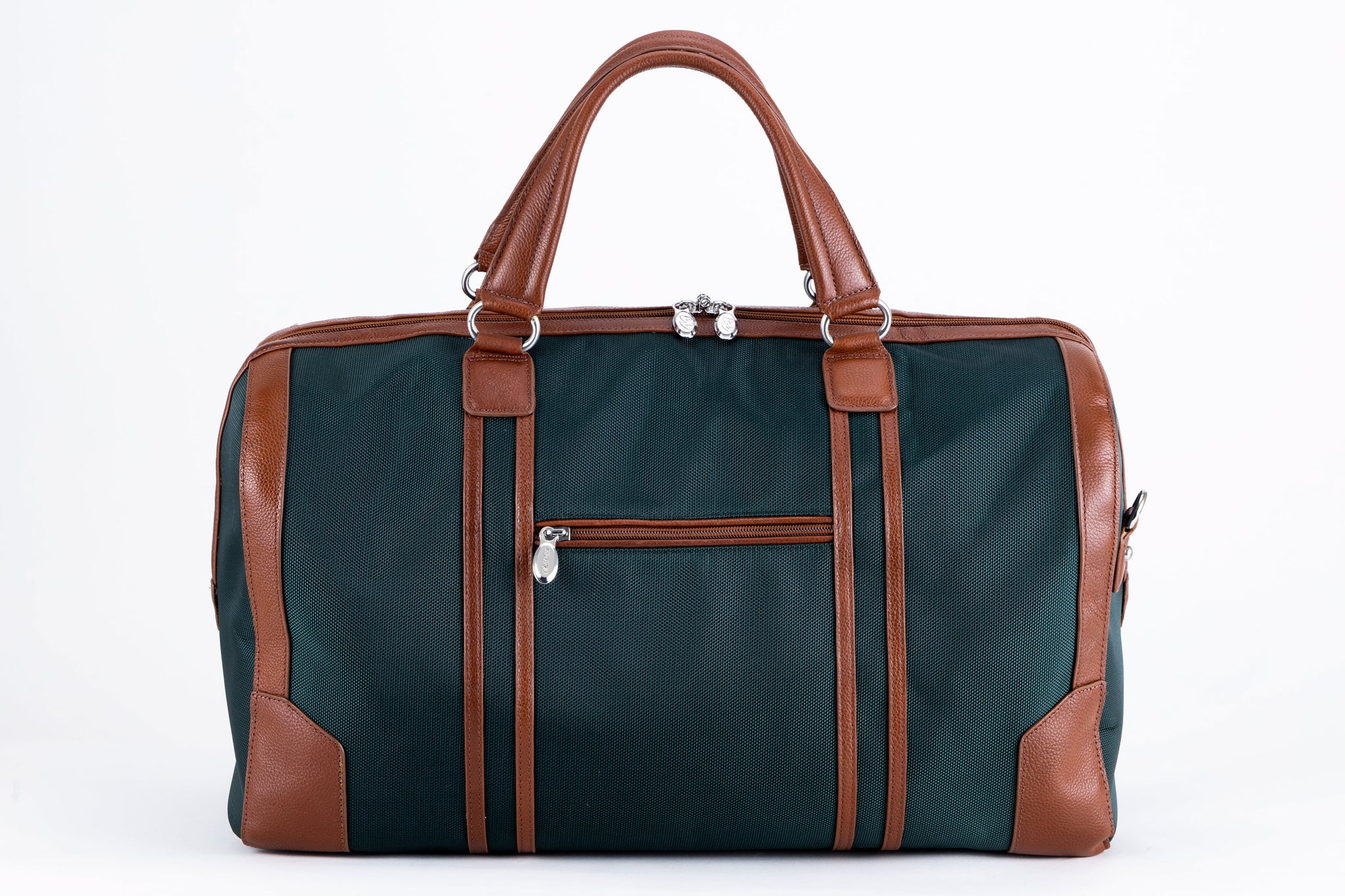 KINZIE | Nylon Two-Tone Carry-All Tablet Duffel