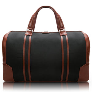 KINZIE | Nylon Two-Tone Carry-All Tablet Duffel