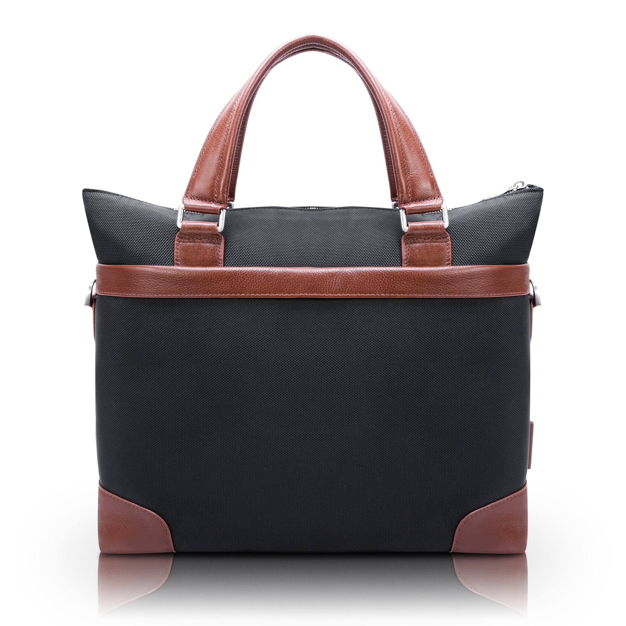 EASTWARD |  15” Nylon Two-Tone Tablet & Laptop Briefcase