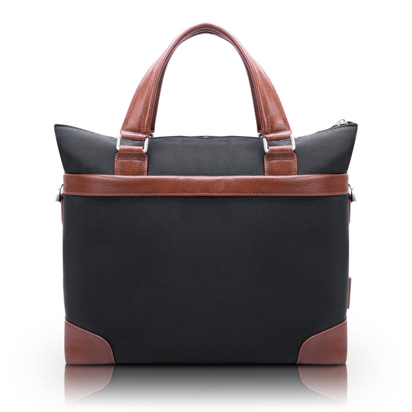 EASTWARD |  15” Nylon Two-Tone Tablet & Laptop Briefcase
